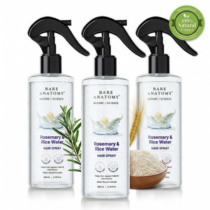 Rosemary & Rice Water Hair Spray- 200ml